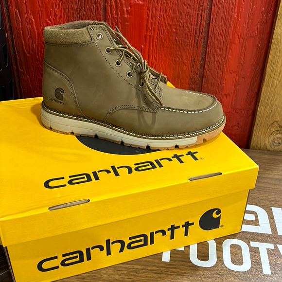 Carhartt Millbrook 5-inch Moc Toe Wedge Boots